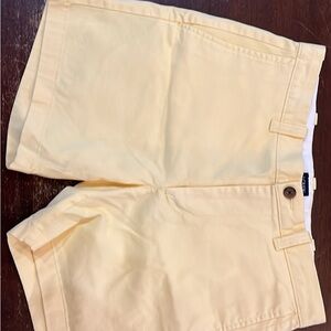 Men’s J.  Crew Yellow Shorts